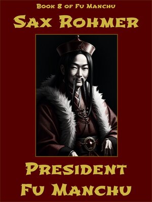 cover image of President Fu Manchu